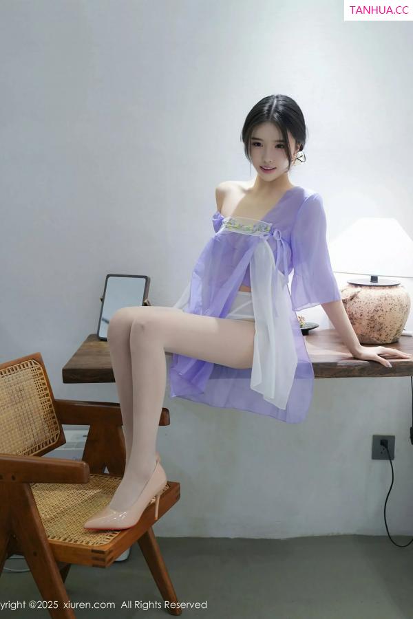 袁圆  [XiuRen]高清写真图 2025.06.06 No.10376 袁圆 姿色汉服第41张图片